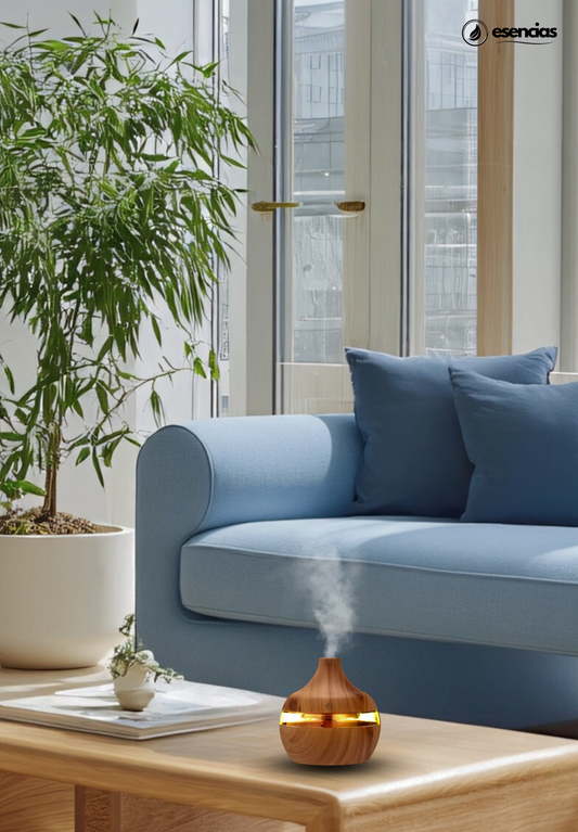 Humidificador Aromático de Madera – Relajación Natural y Bienestar en Tu Hogar