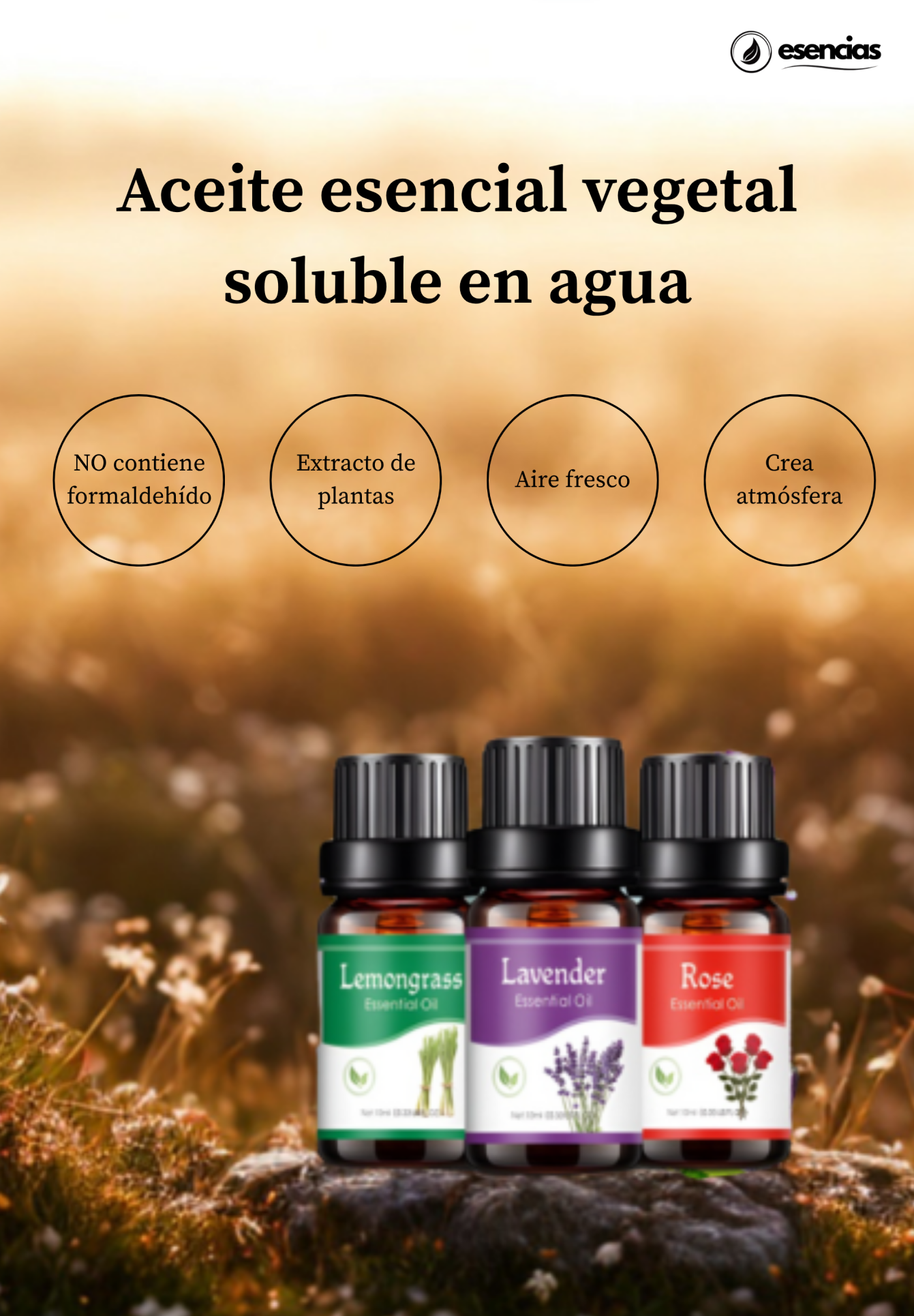 18 Aromas para humidificador hogar
